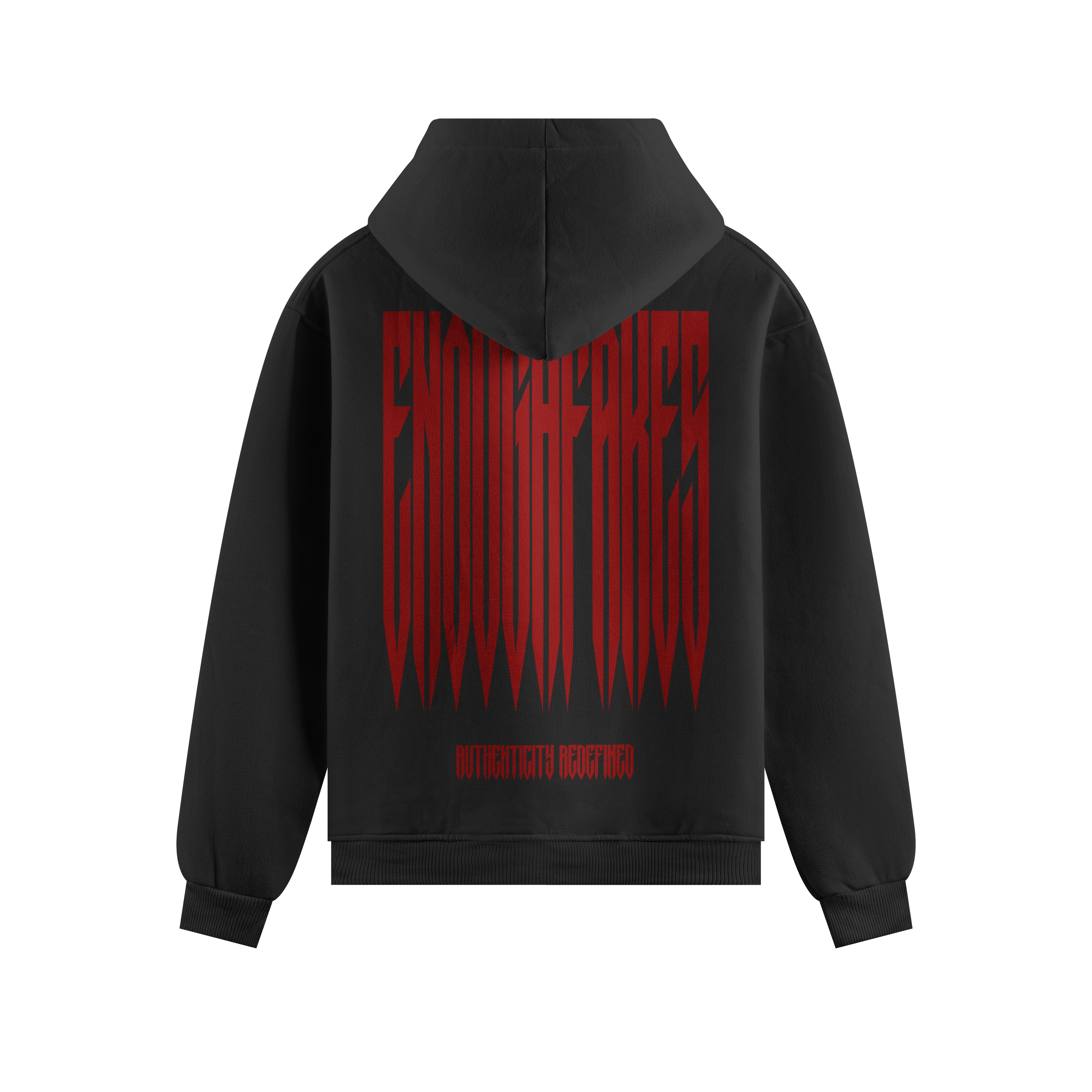 ENOUGH FAKES PREMIUM HOODIE