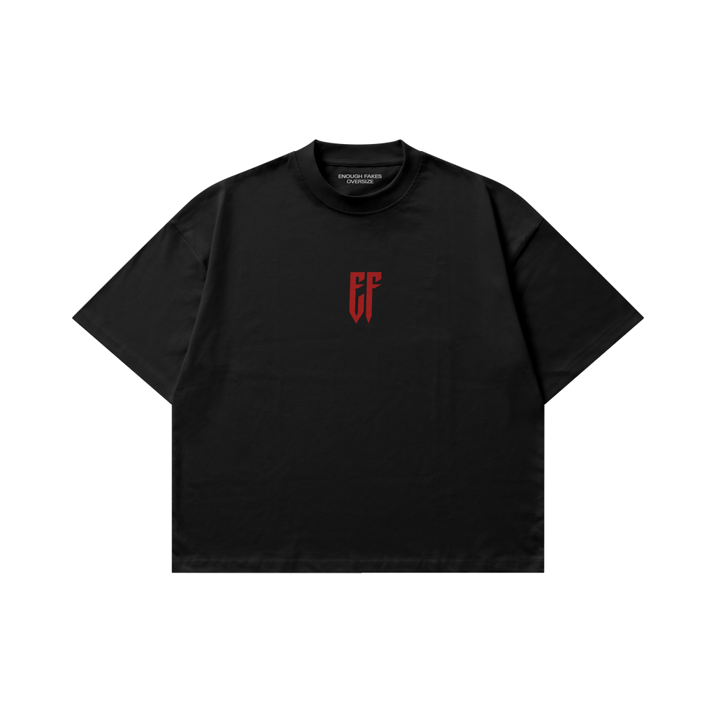 ENOUGH FAKES OVERSIZE TEE