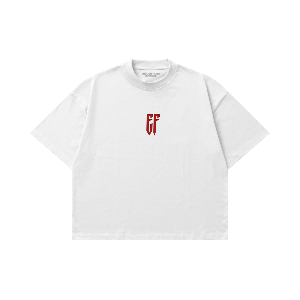 ENOUGH FAKES OVERSIZE TEE