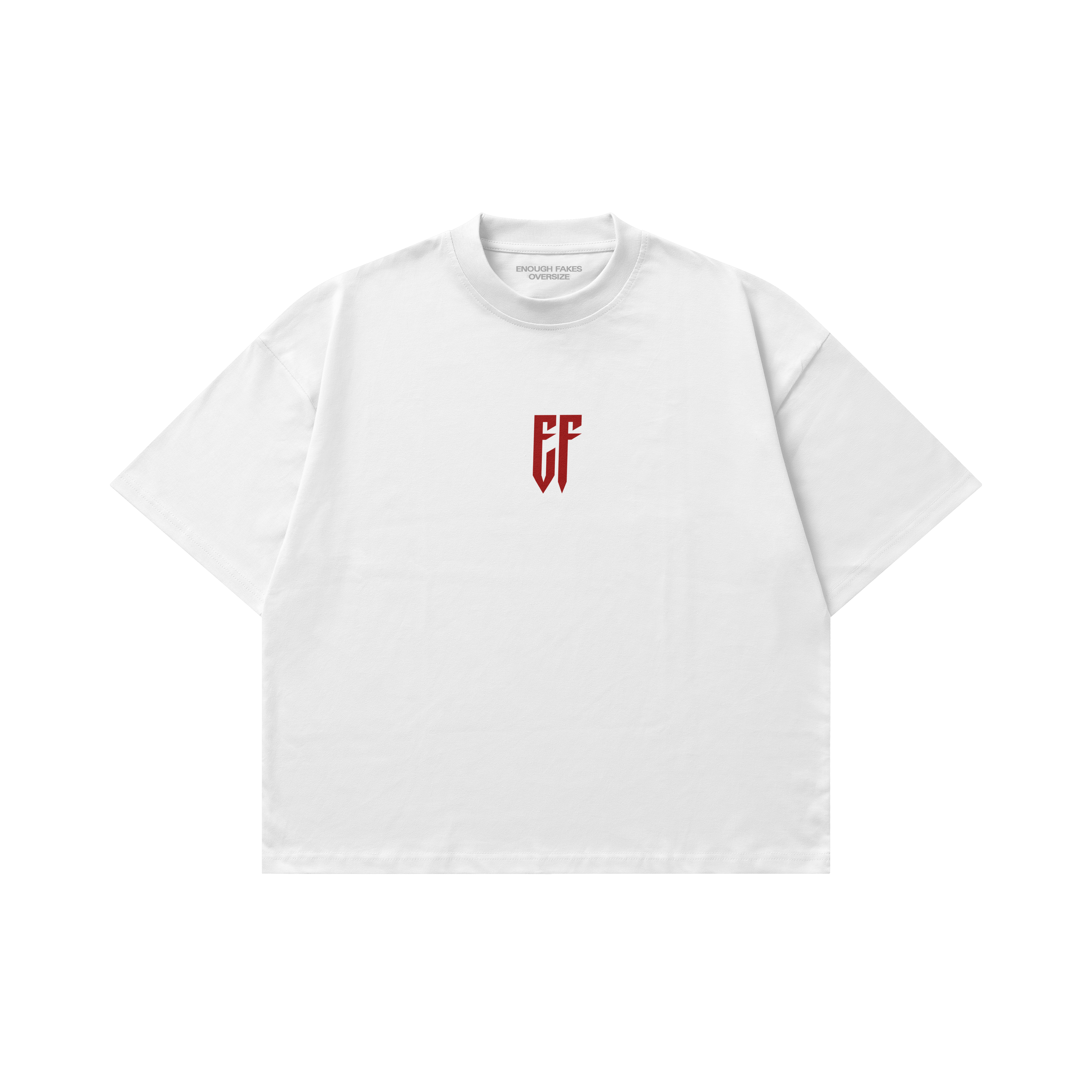 ENOUGH FAKES OVERSIZE TEE