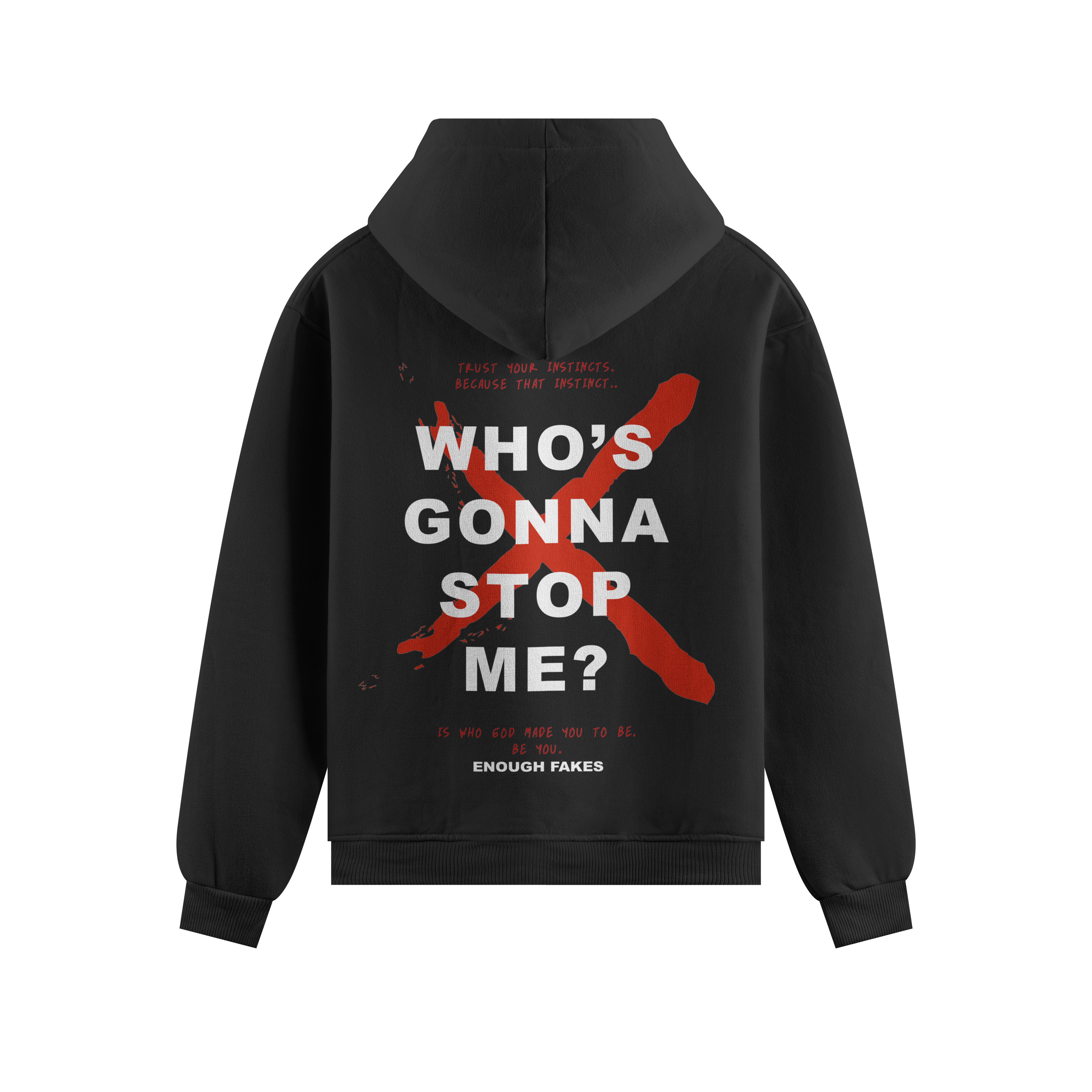 WHO'S GONNA STOP ME PREMIUM HOODIE