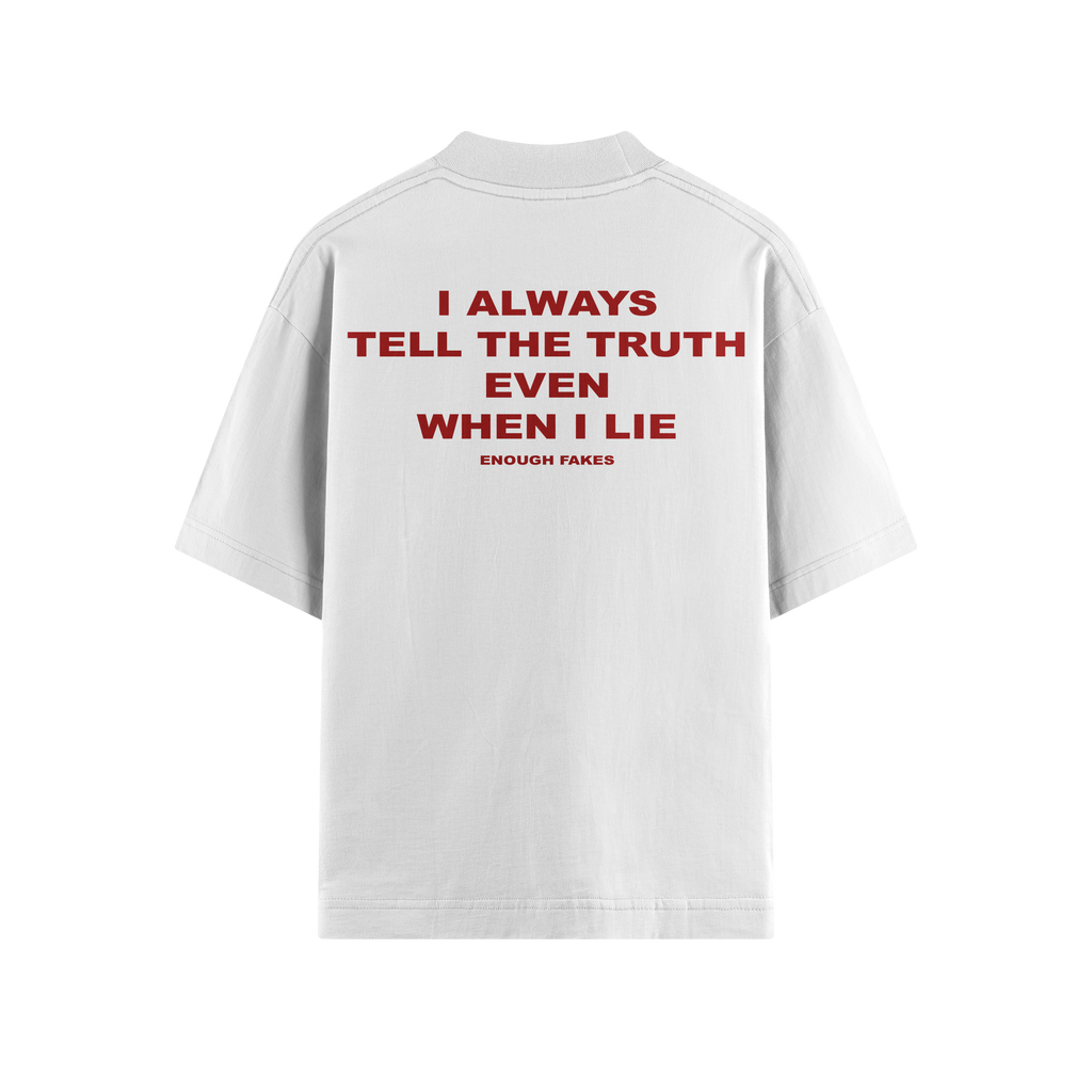 SORRY IF I LOOKED INTERESTED OVERSIZE TEE