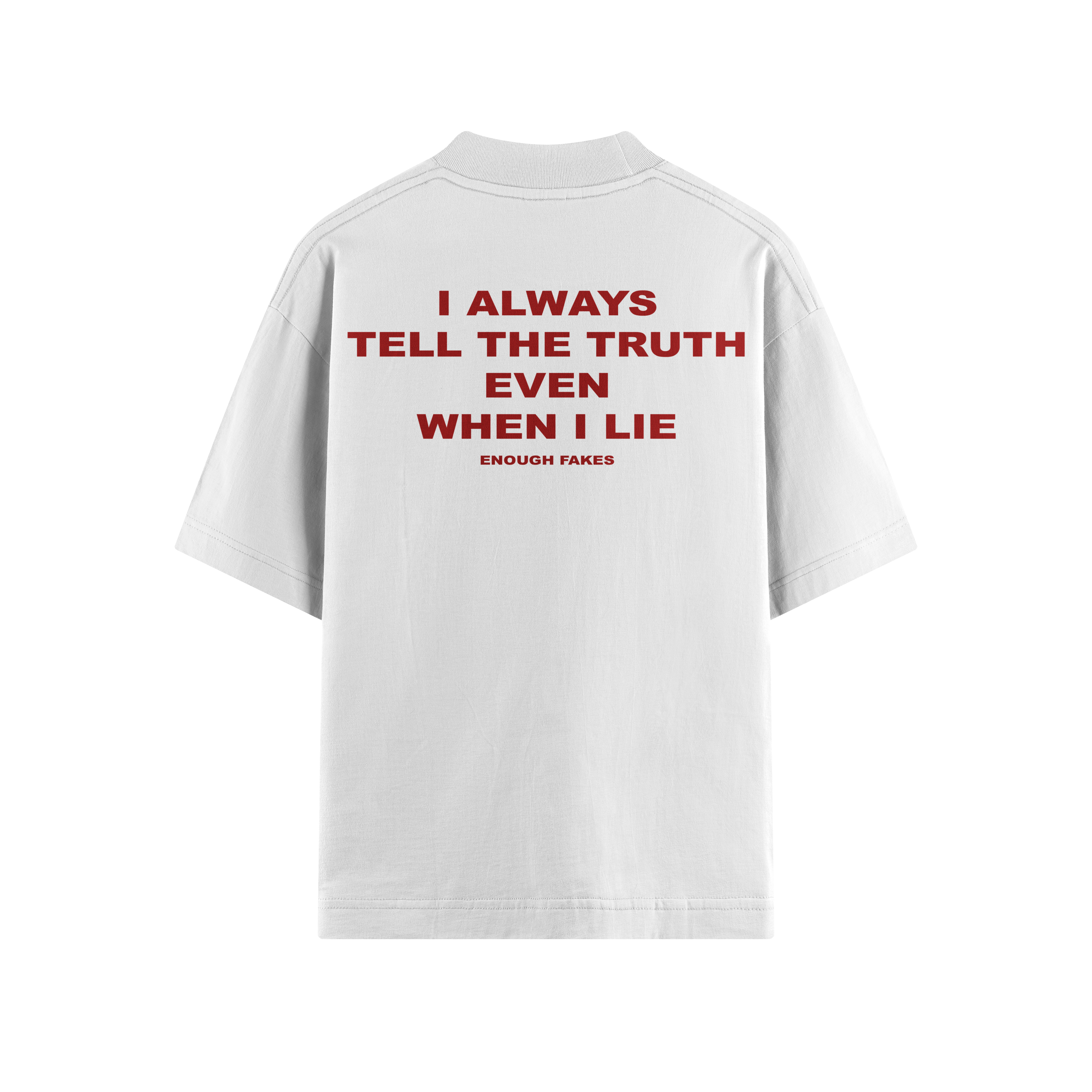 SORRY IF I LOOKED INTERESTED OVERSIZE TEE
