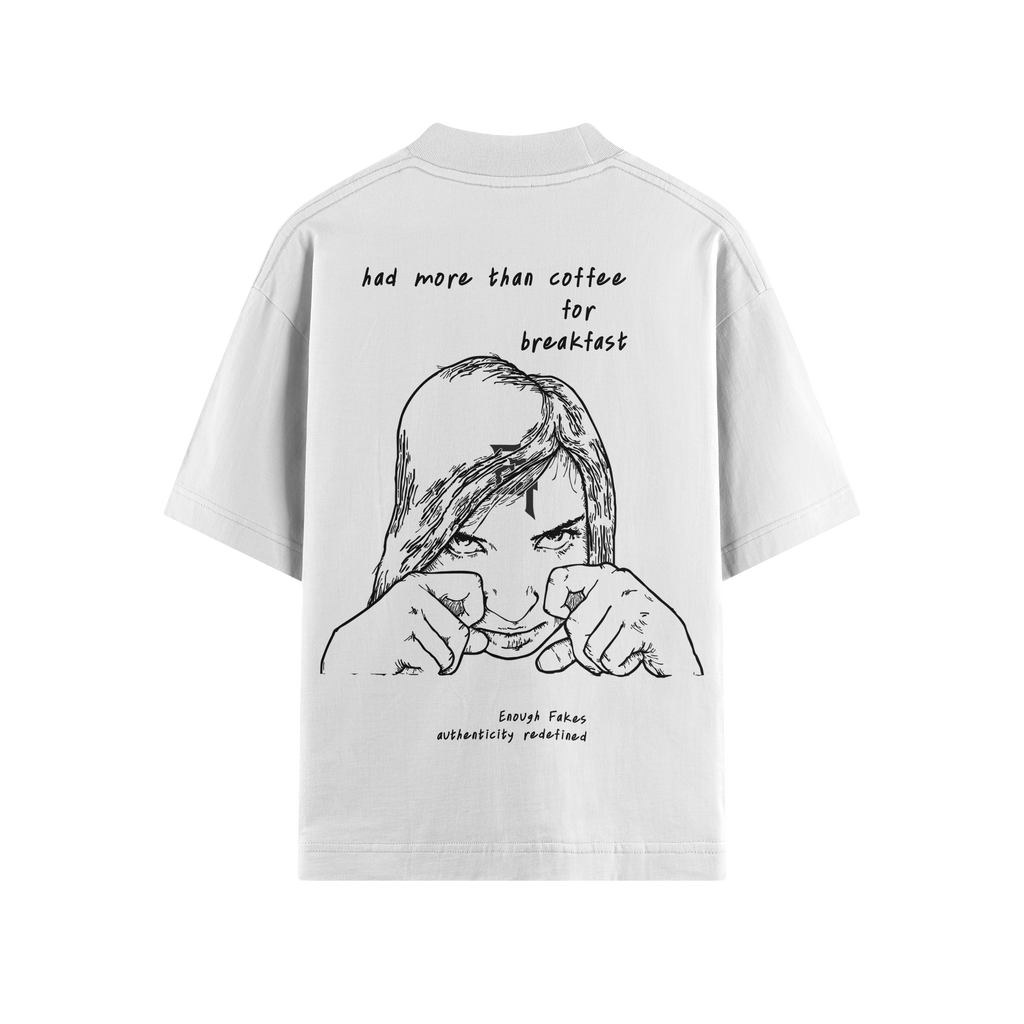 MORE THAN COFFEE OVERSIZE TEE