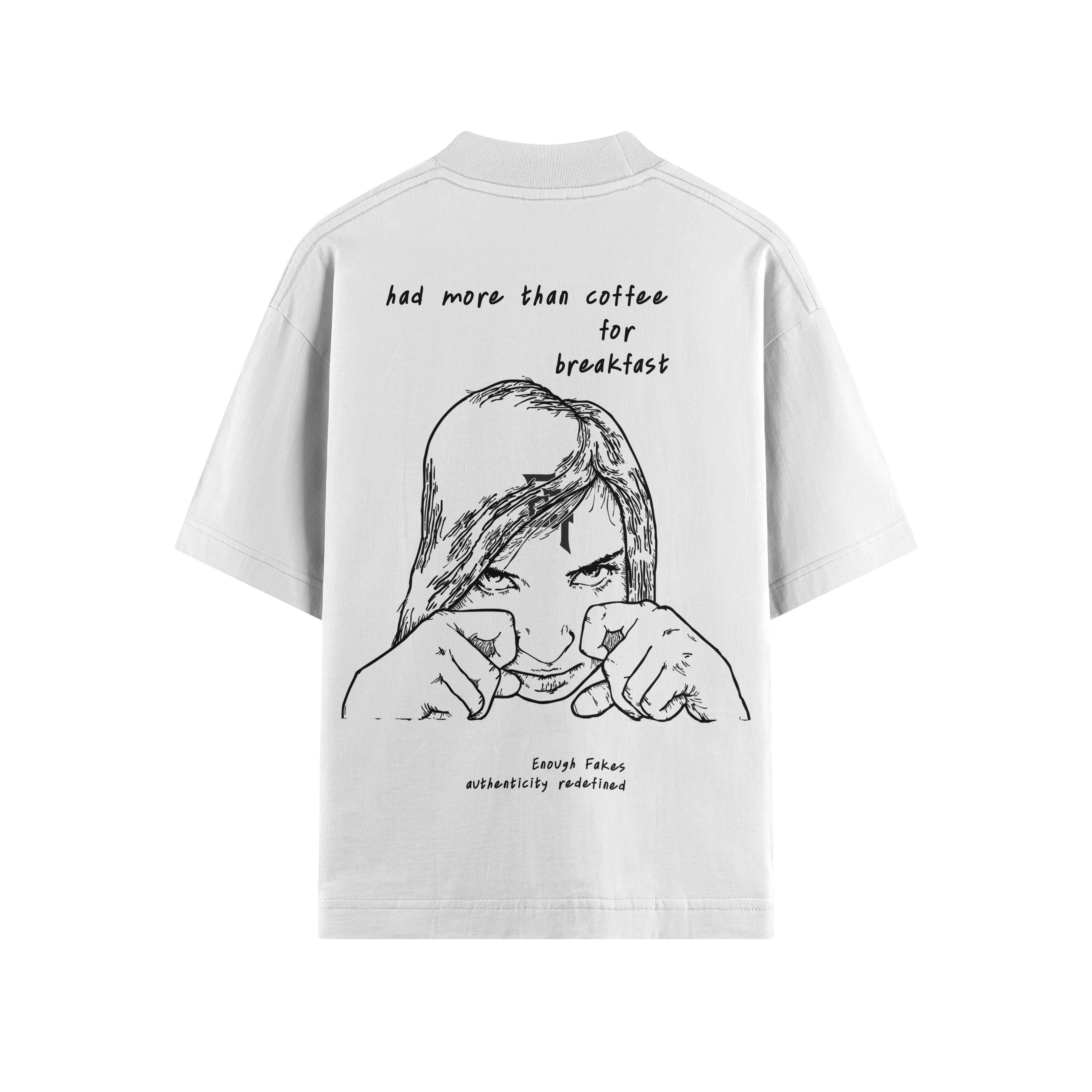 MORE THAN COFFEE OVERSIZE TEE