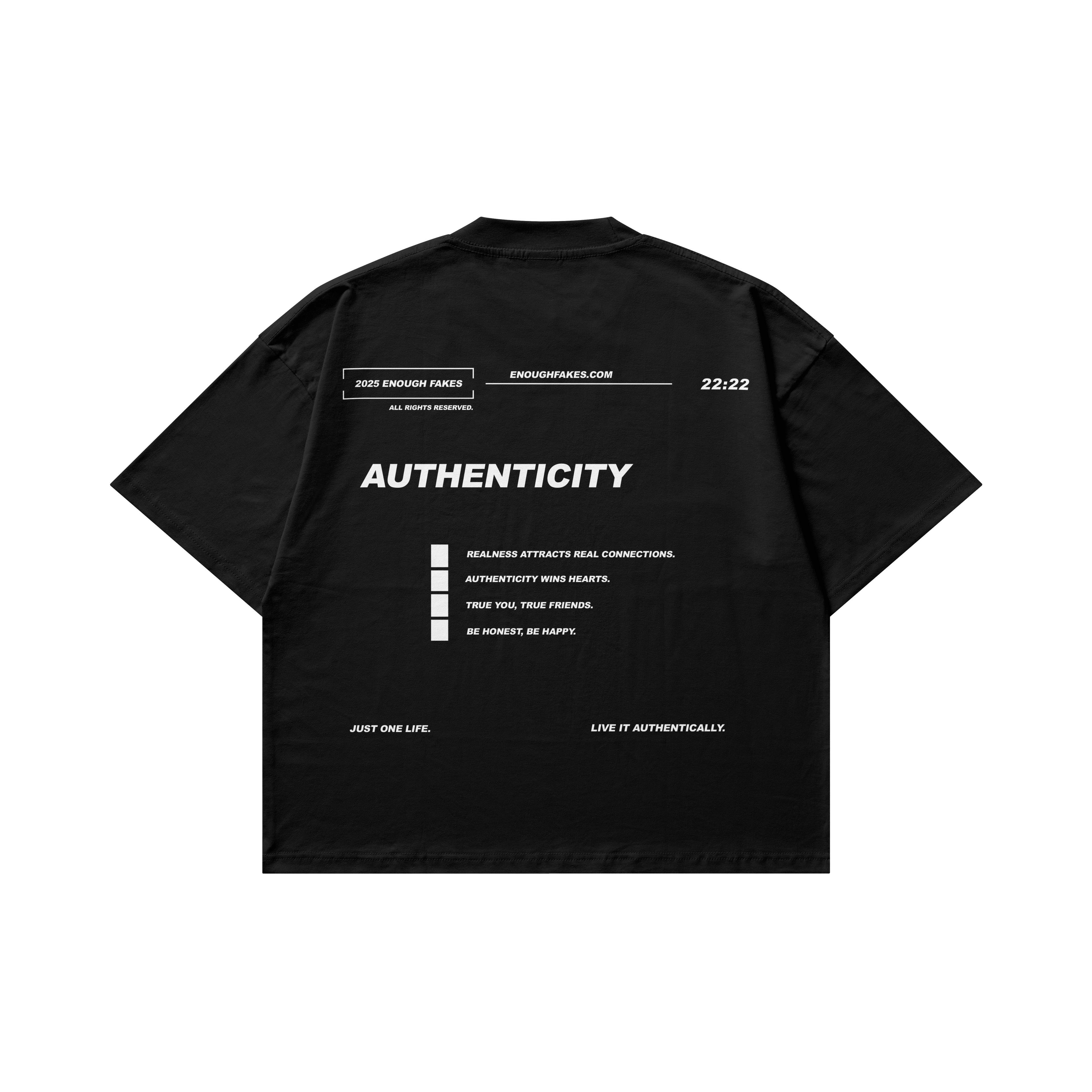 AUTHENTICALLY OVERSIZE TEE