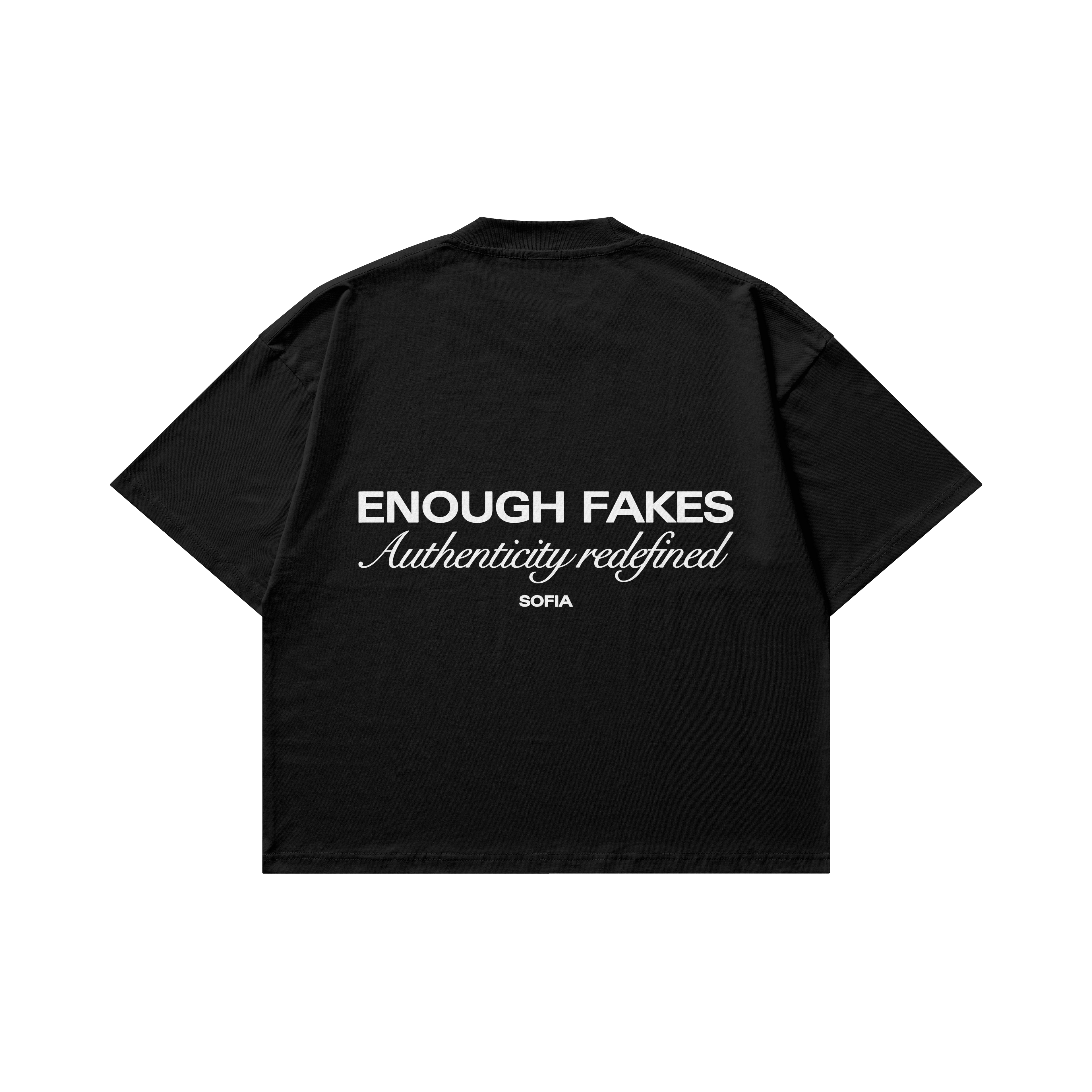 AUTHENTICITY REDEFINED OVERSIZE TEE
