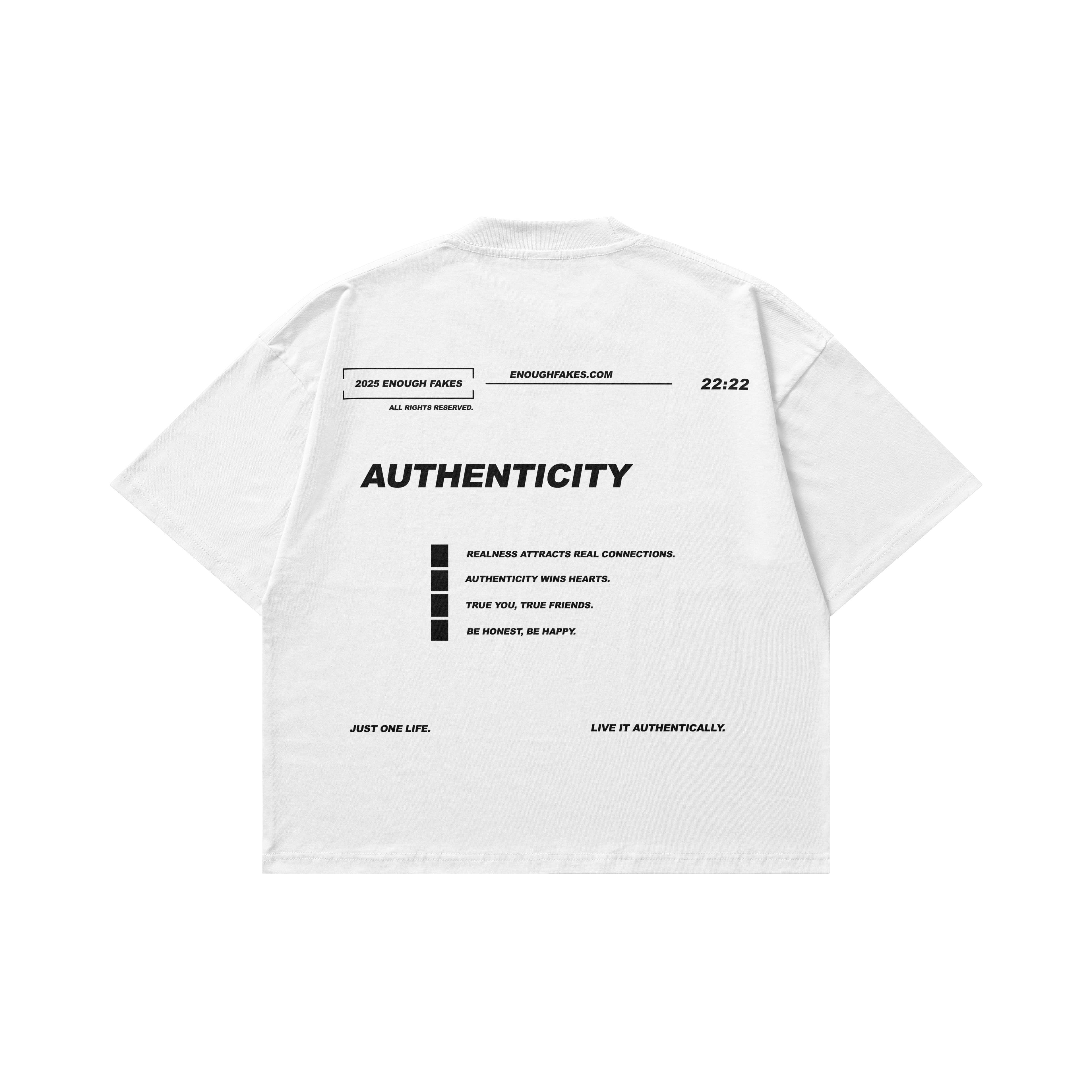 AUTHENTICALLY OVERSIZE TEE