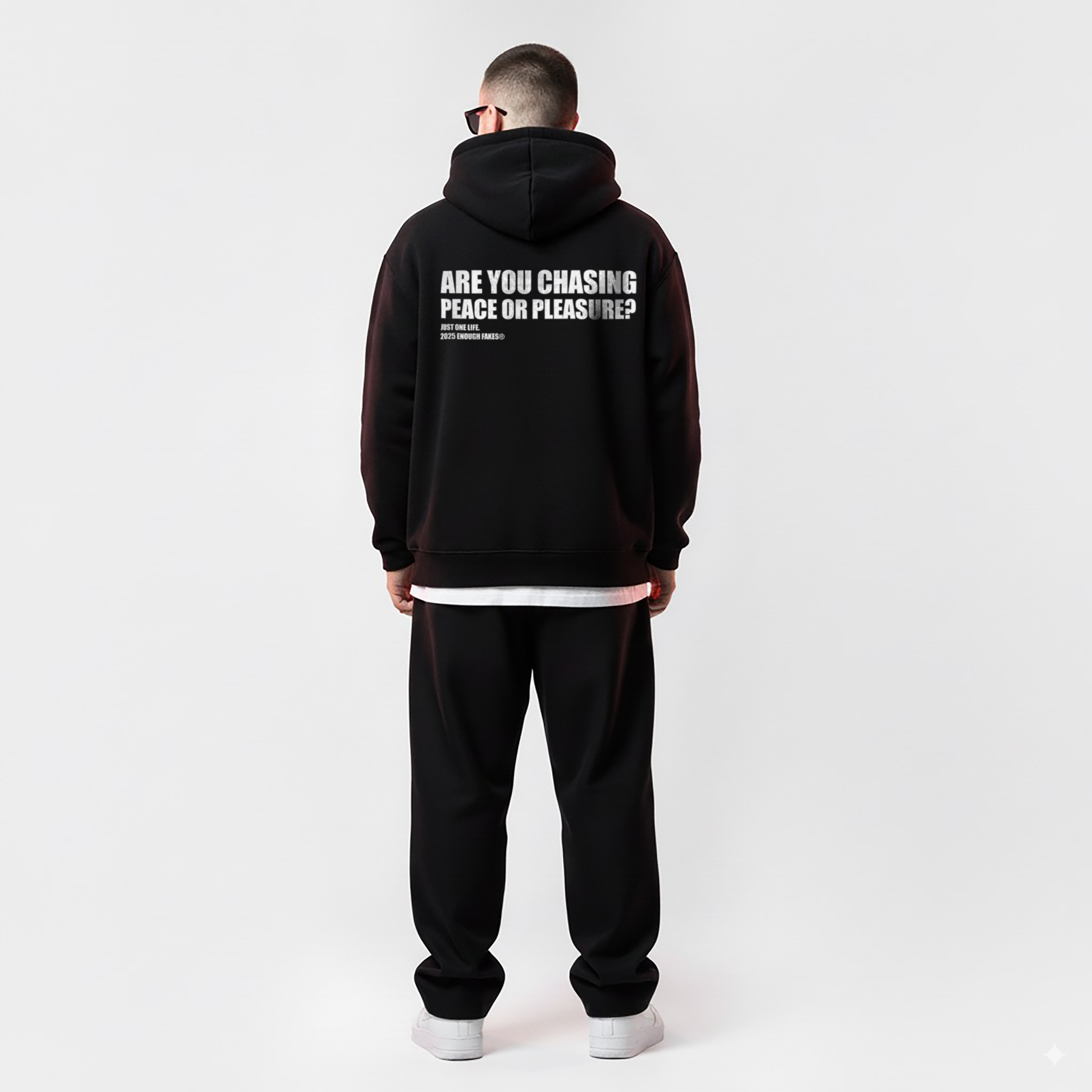 PEACE OR PLEASURE PREMIUM HOODIE