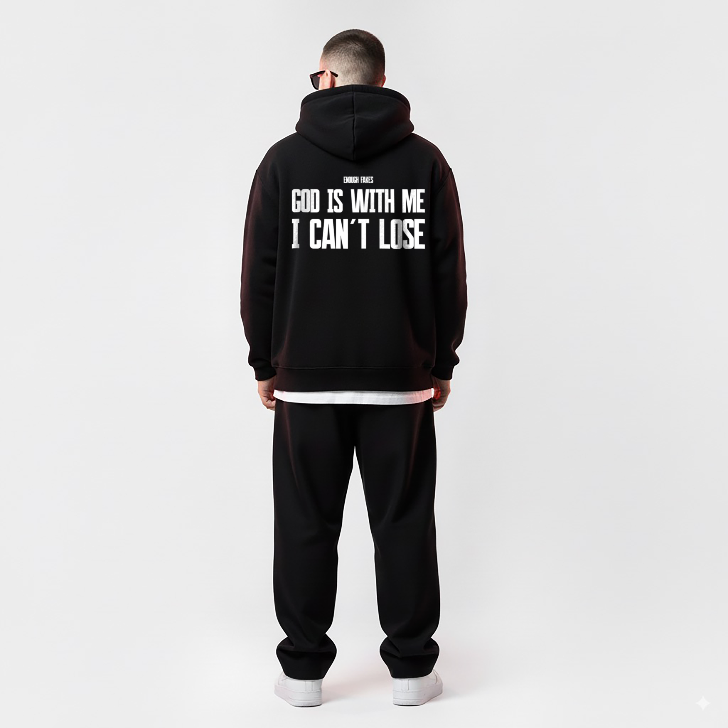 GOD IS WITH ME PREMIUM HOODIE