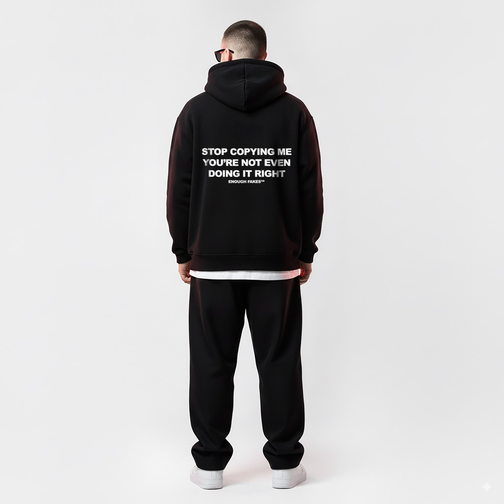 STOP COPYING ME PREMIUM HOODIE