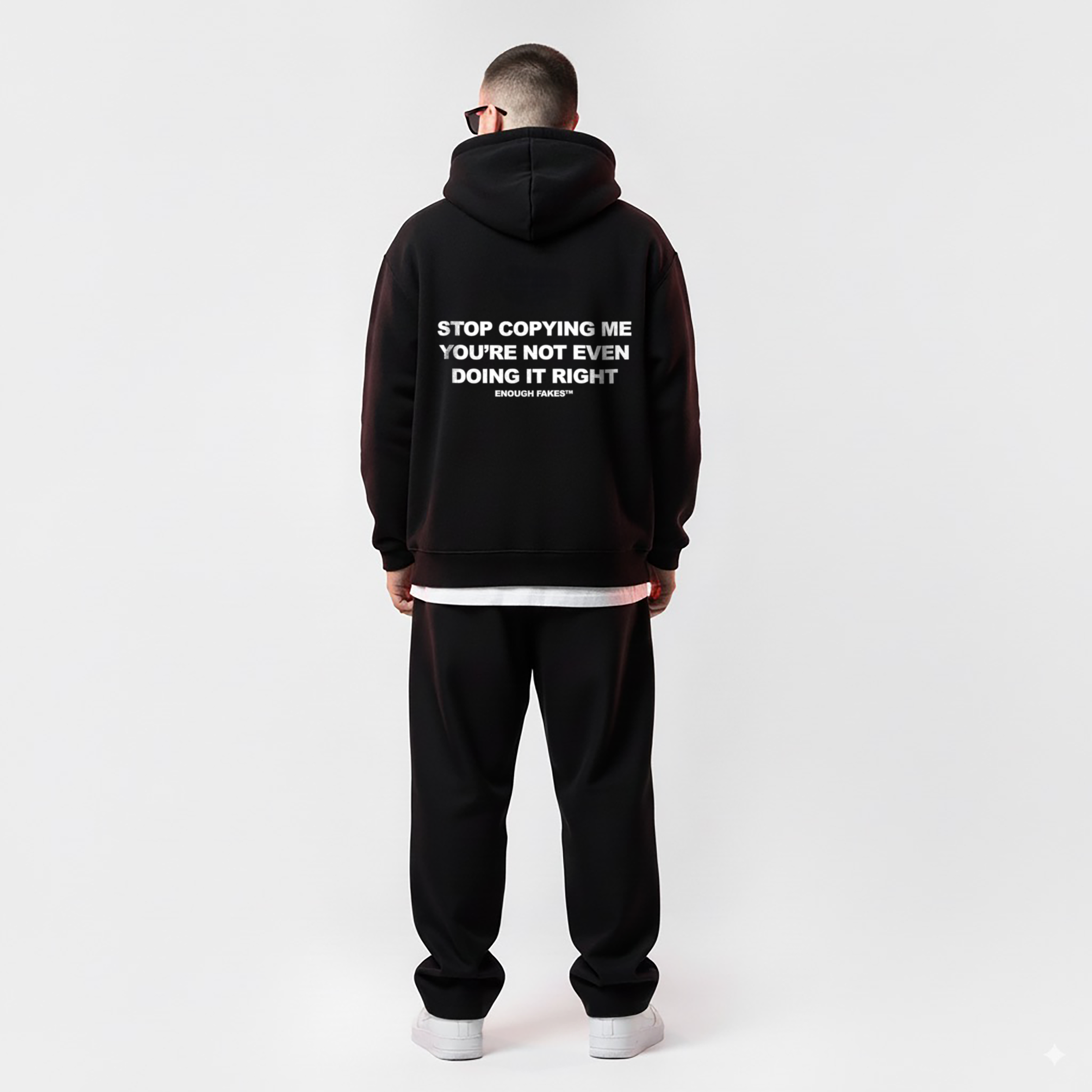 STOP COPYING ME PREMIUM HOODIE