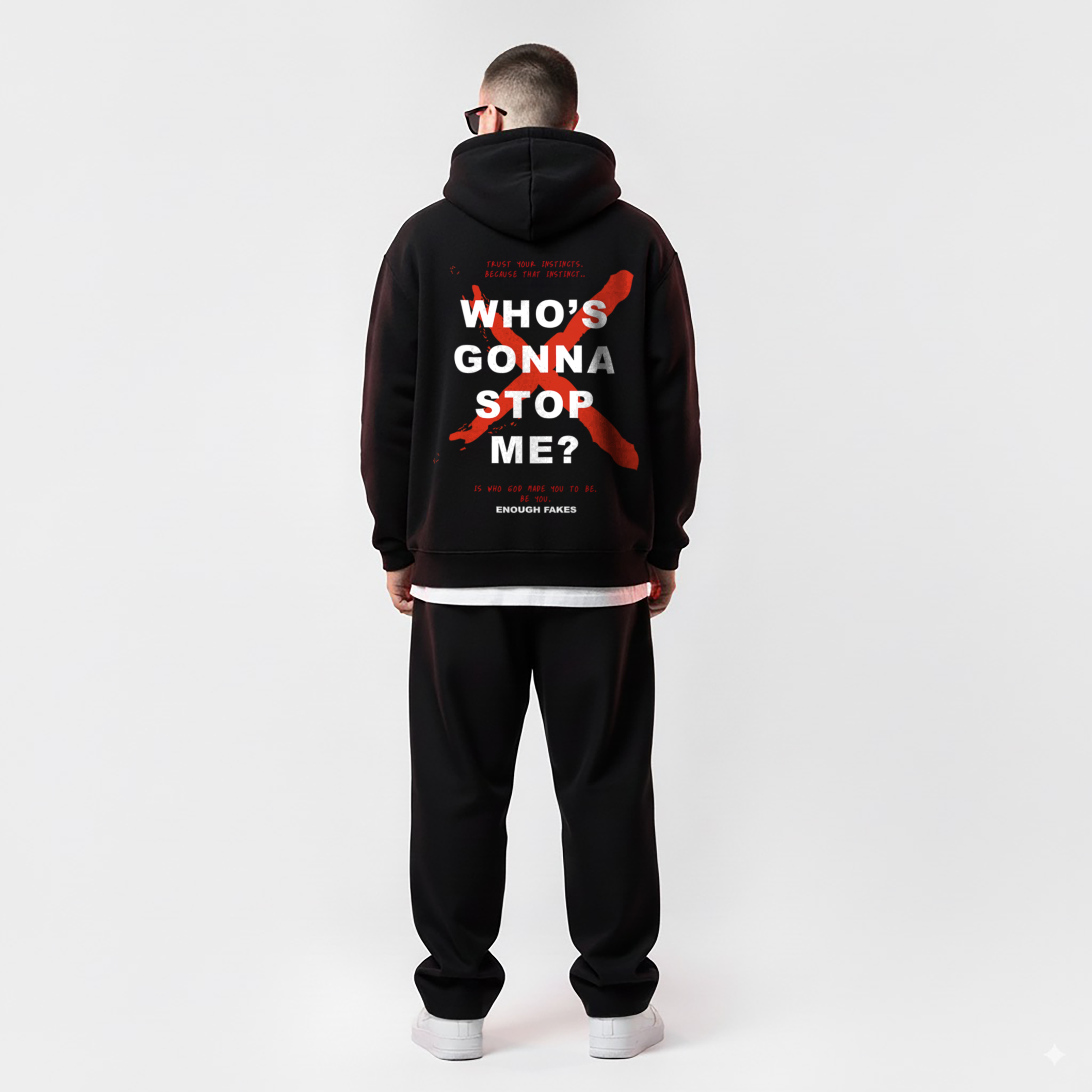 WHO'S GONNA STOP ME PREMIUM HOODIE