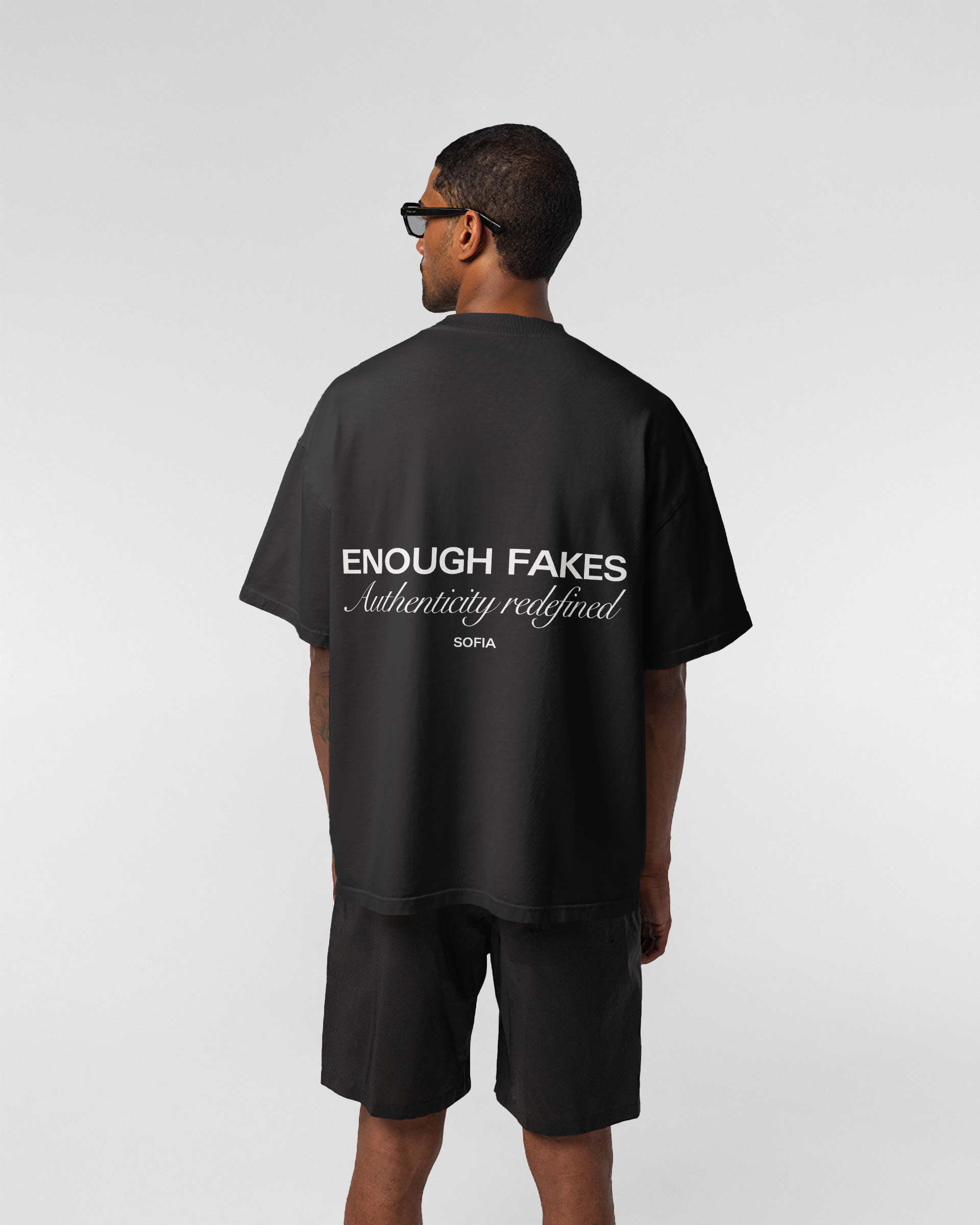 AUTHENTICITY REDEFINED OVERSIZE TEE