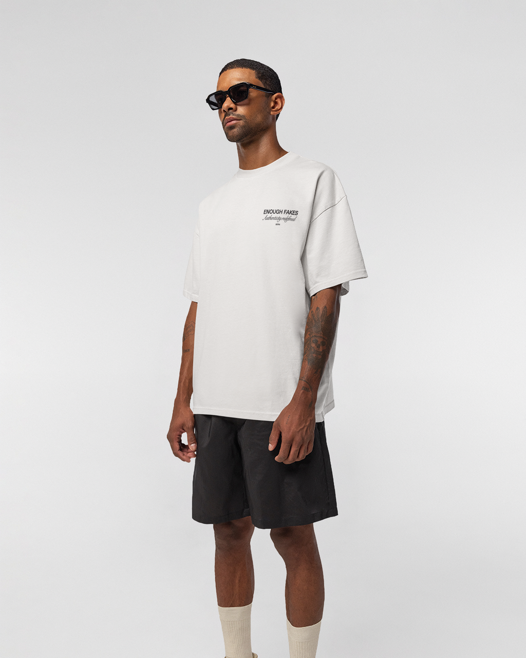 AUTHENTICITY REDEFINED OVERSIZE TEE