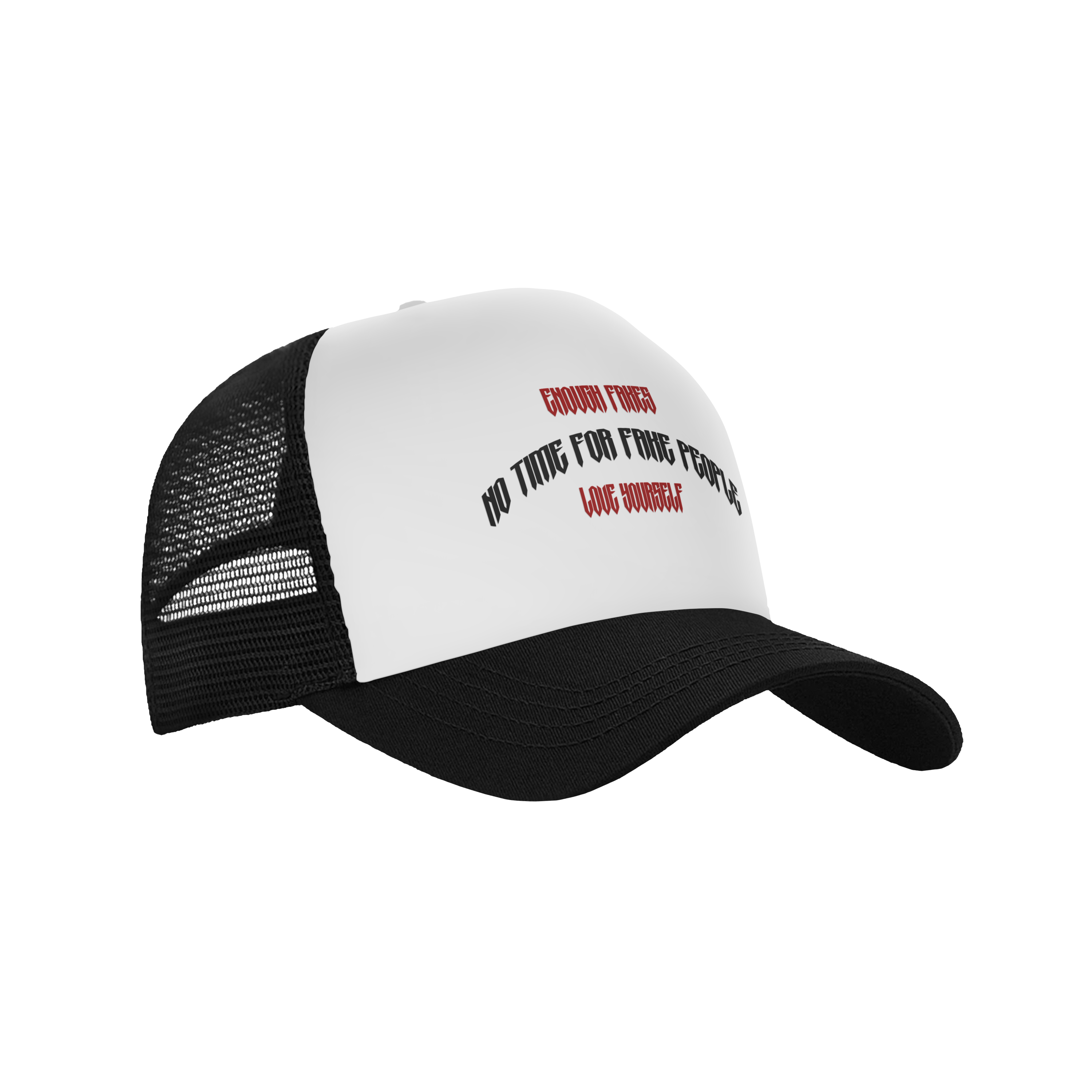 NO TIME FOR FAKE PEOPLE CAP