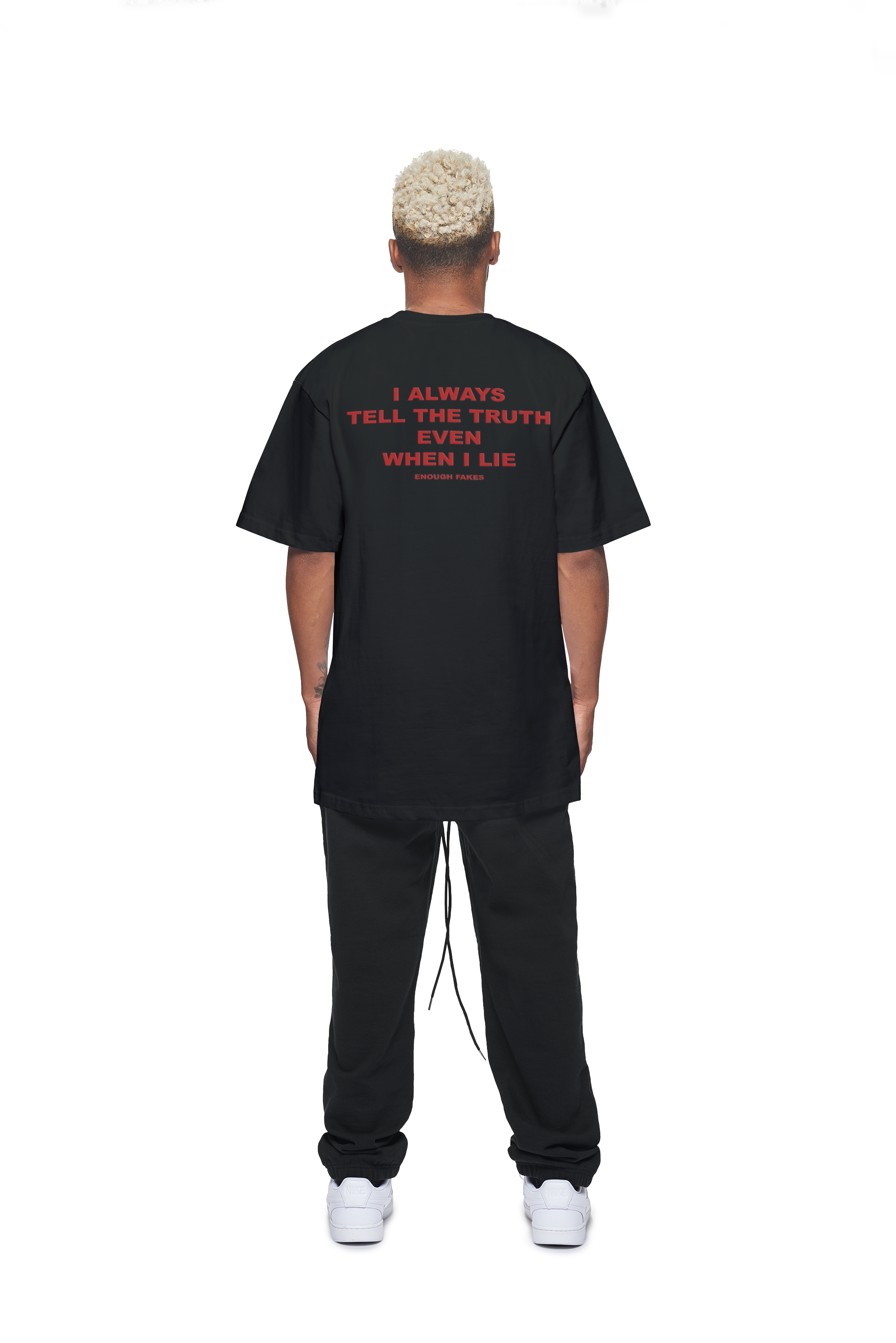 SORRY IF I LOOKED INTERESTED OVERSIZE TEE