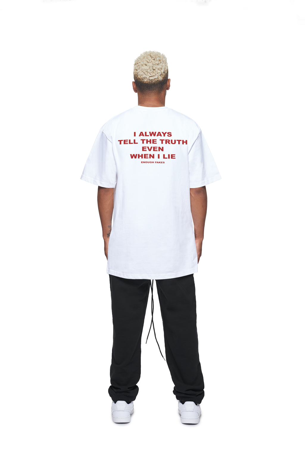 SORRY IF I LOOKED INTERESTED OVERSIZE TEE