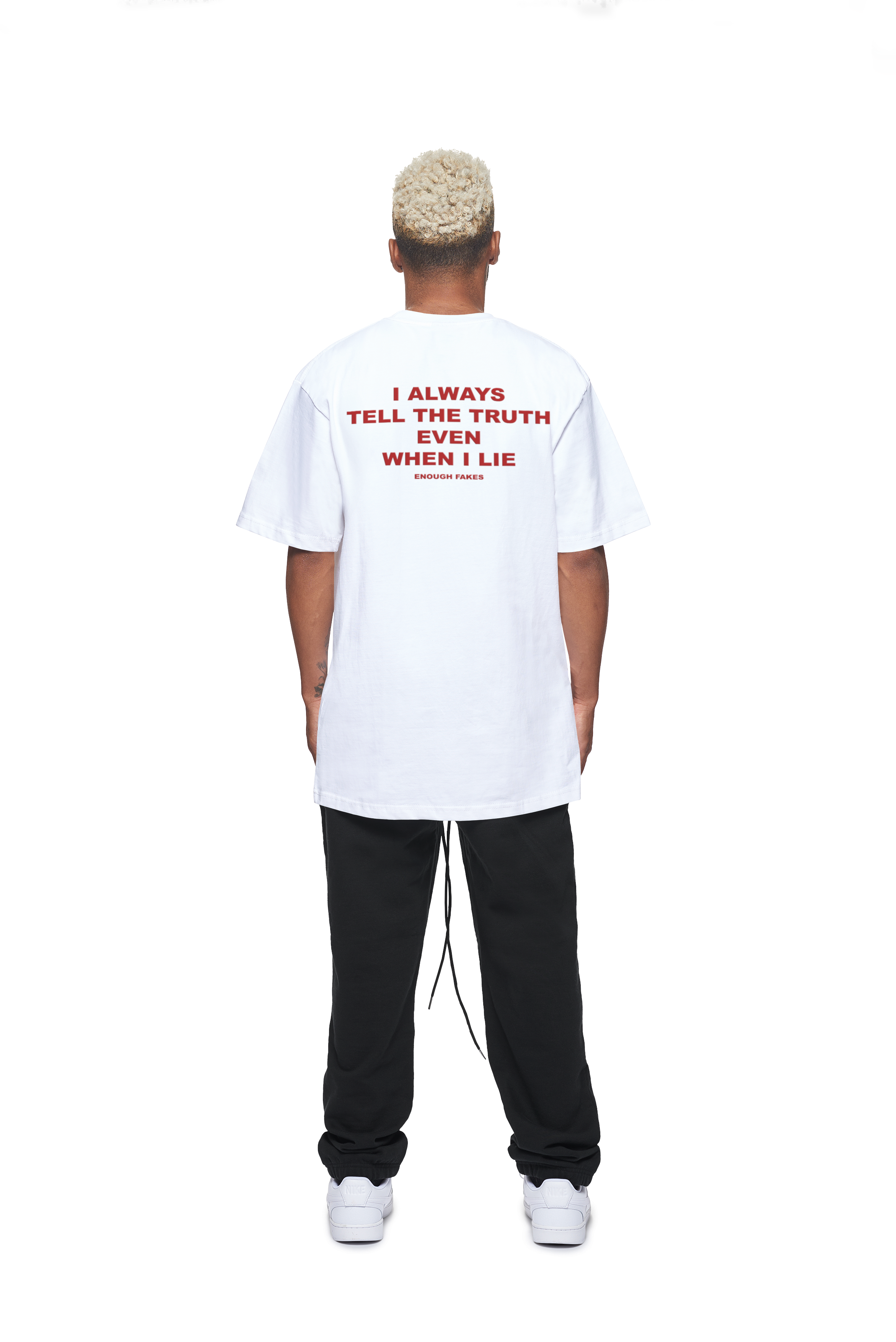 SORRY IF I LOOKED INTERESTED OVERSIZE TEE