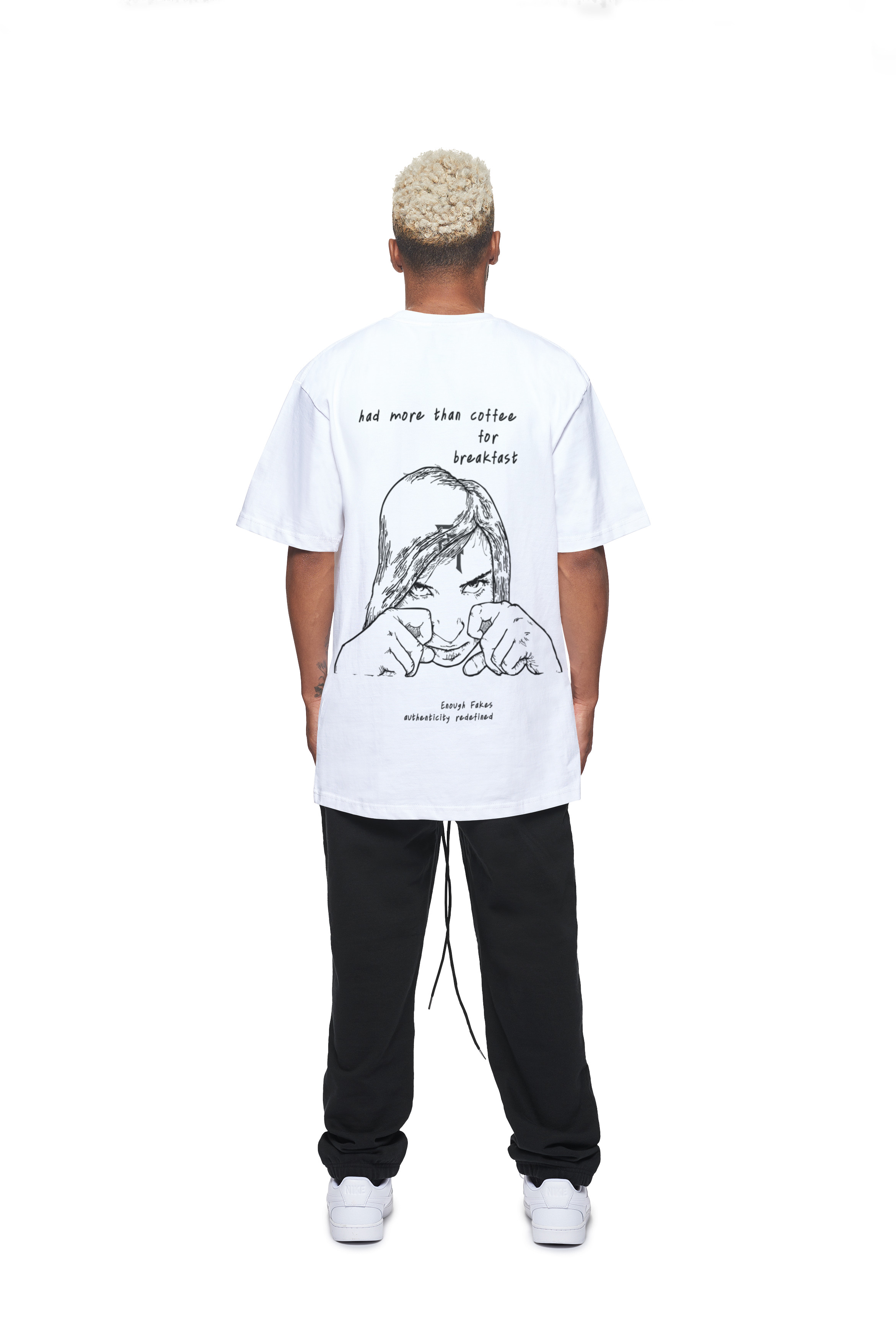 MORE THAN COFFEE OVERSIZE TEE