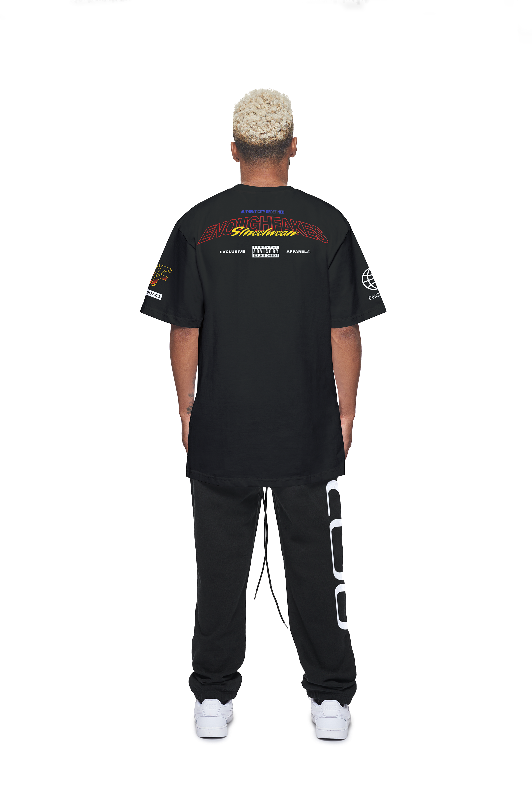 ENOUGH FAKES STREETWEAR OVERSIZE TEE