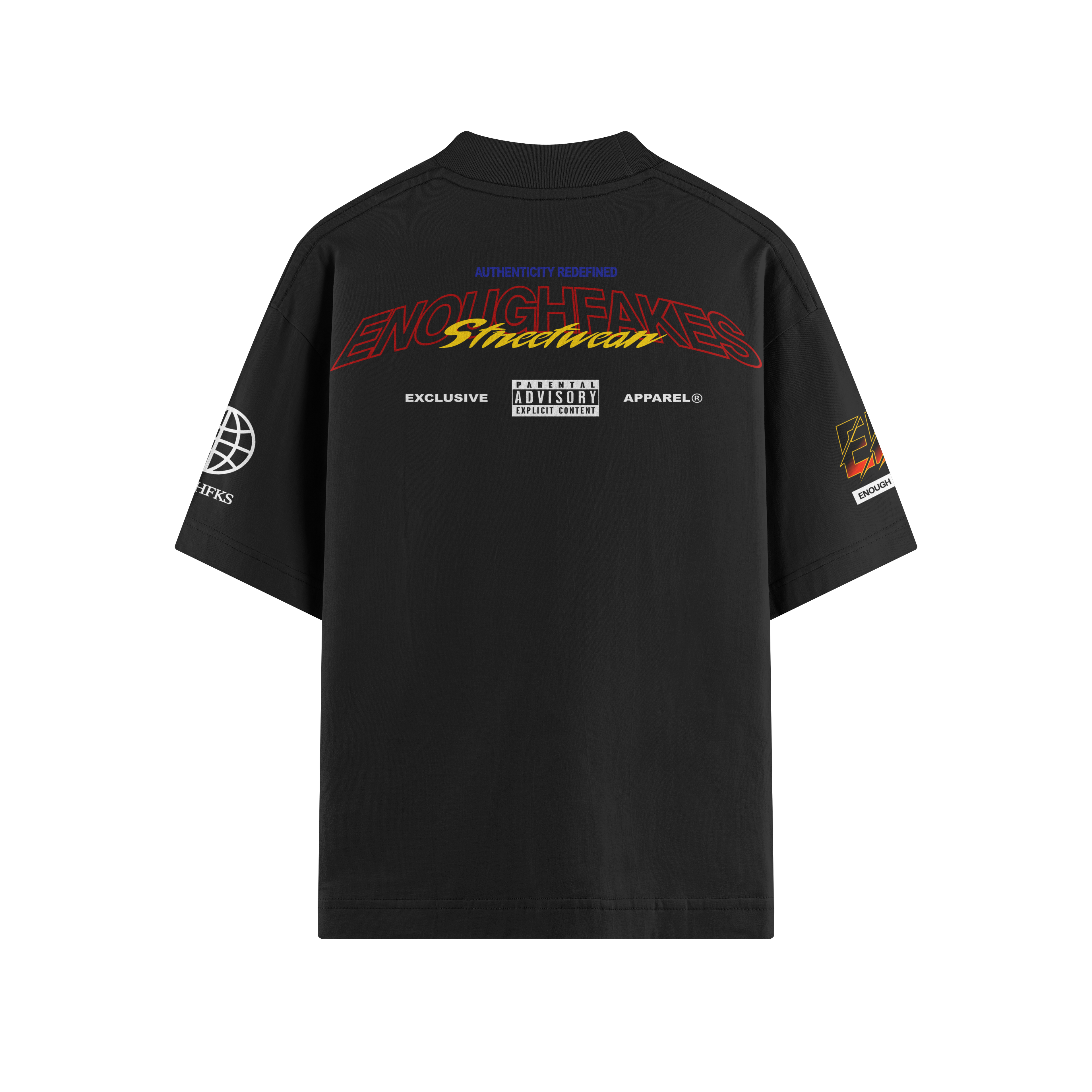 ENOUGH FAKES STREETWEAR OVERSIZE TEE