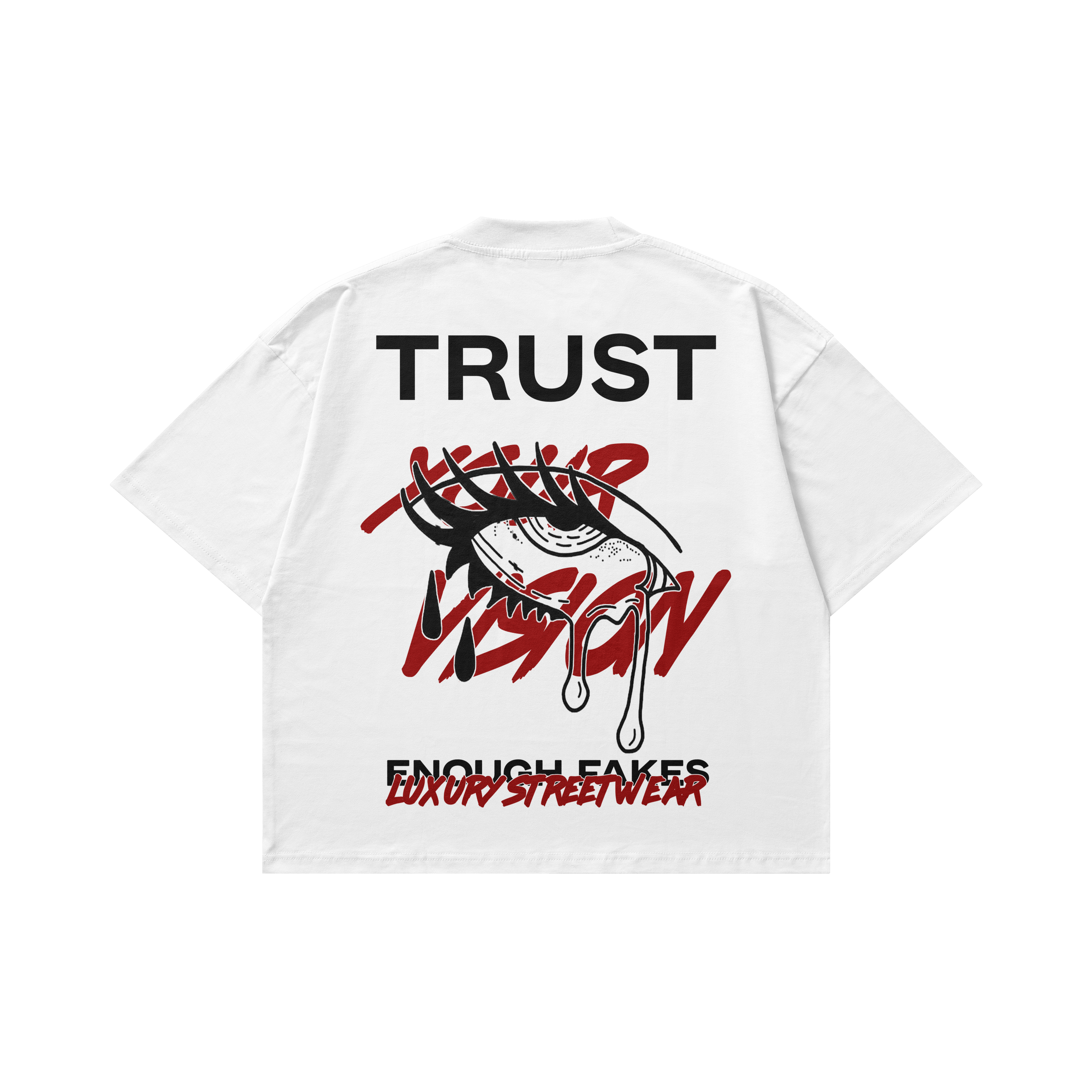 TRUST YOUR VISION OVERSIZE TEE