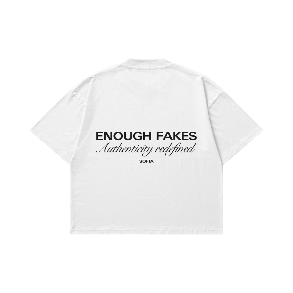 AUTHENTICITY REDEFINED OVERSIZE TEE