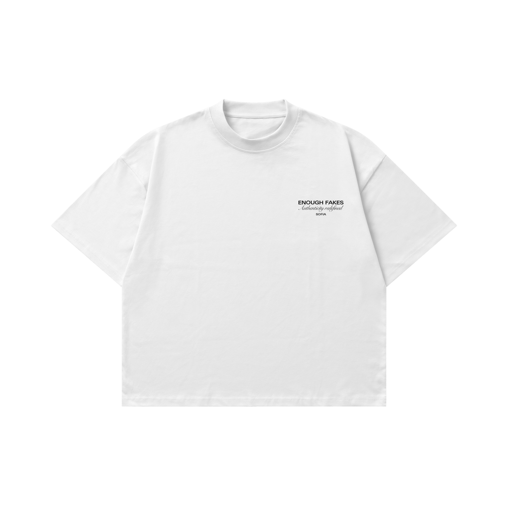 AUTHENTICITY REDEFINED OVERSIZE TEE