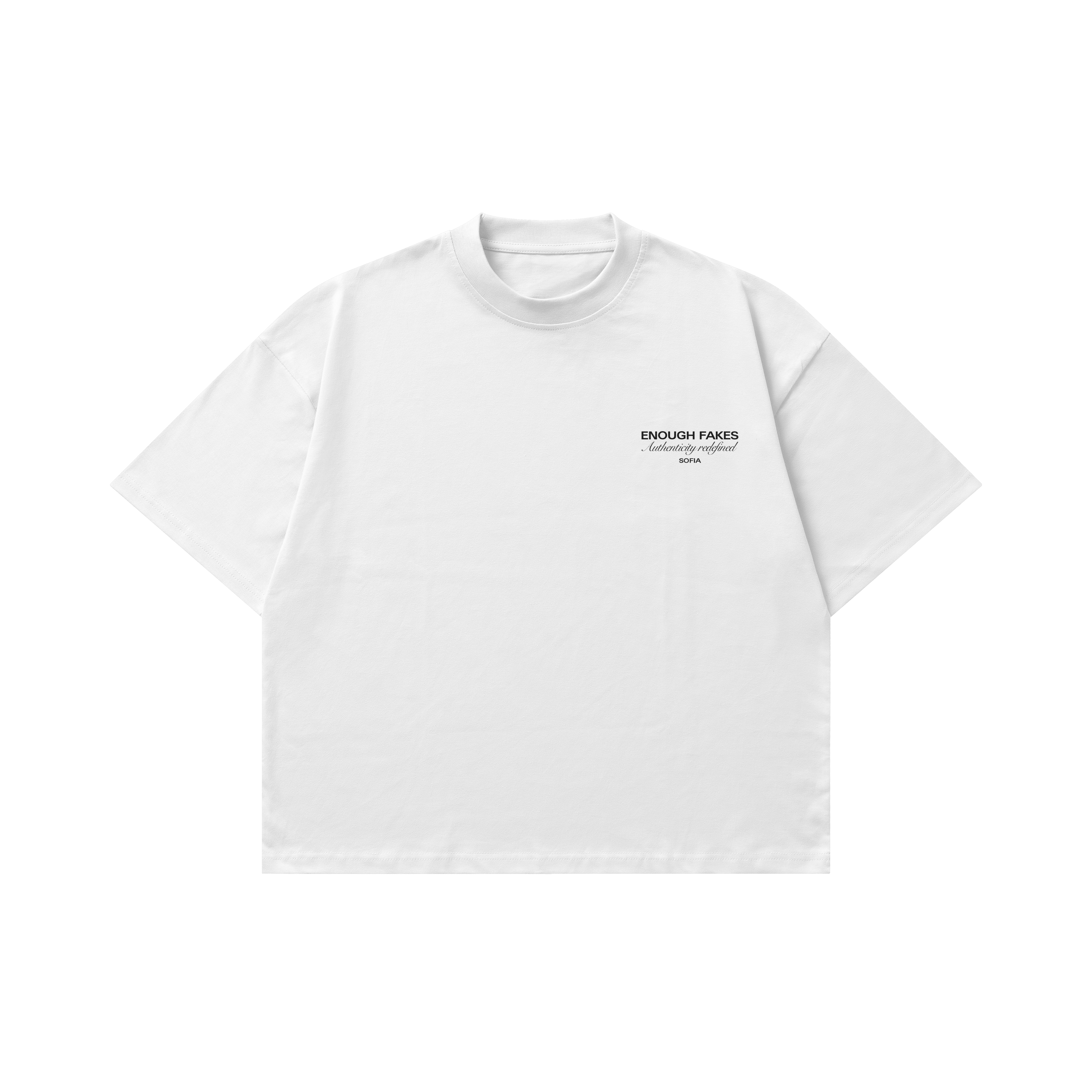 AUTHENTICITY REDEFINED OVERSIZE TEE